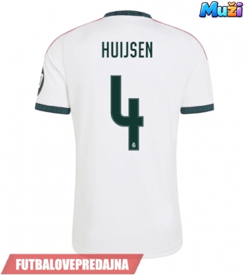 Lacne Muži Futbalové dres Real Madrid Dean Huijsen #4 2026-27 Krátky Rukáv - Domáci